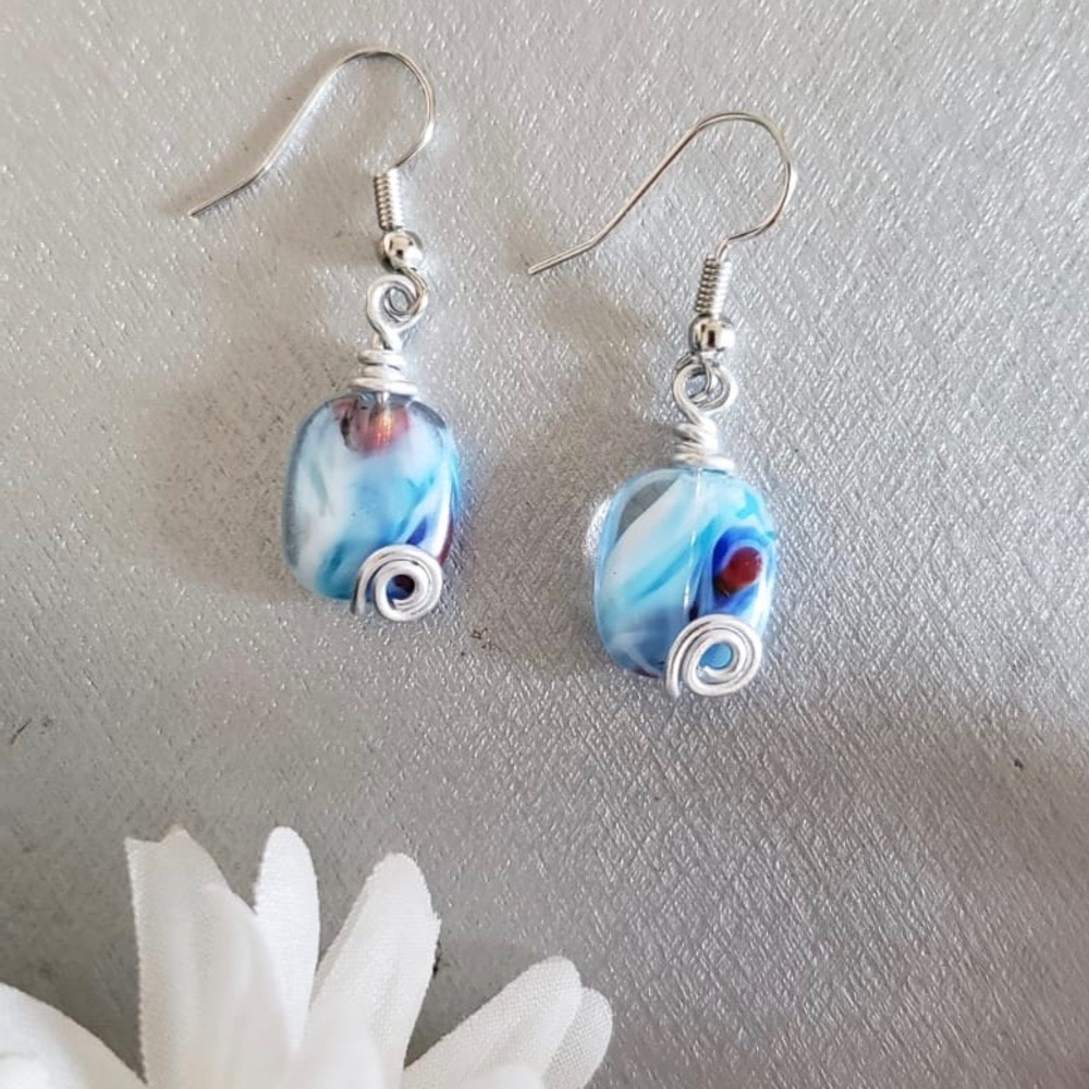 Handmade earrings - Picture 3 of 5